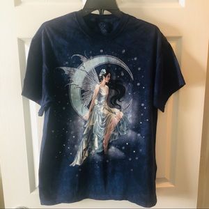 The mountain brand-Navy blue fairy T-shirt-Medium